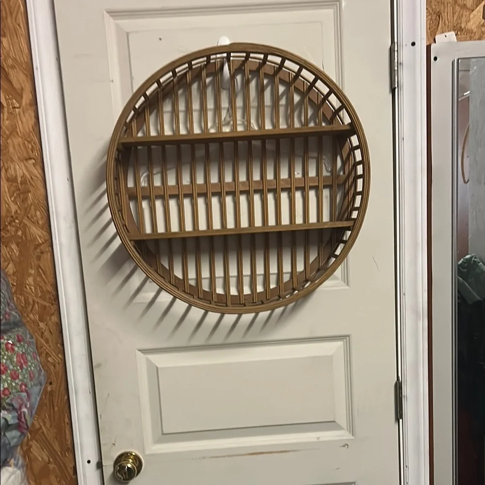 Hobby Lobby Tan Display Shelves Wall Decor
